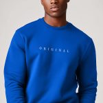 Original, Φούτερ σε Royal Blue Χρώμα