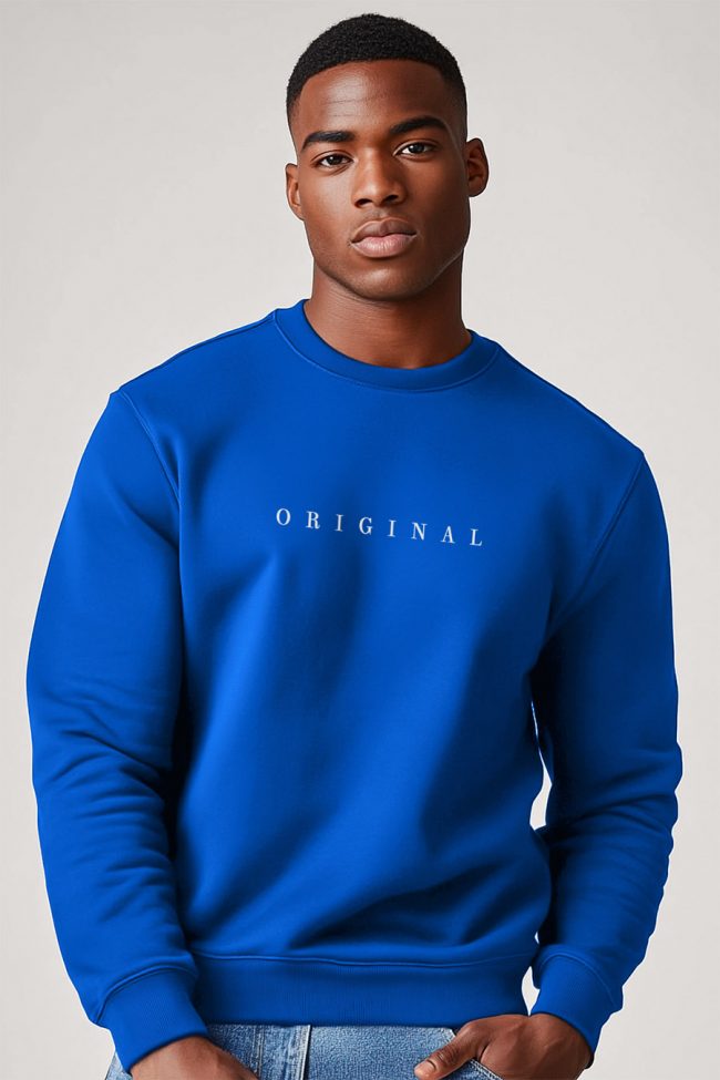 Original, Φούτερ σε Royal Blue Χρώμα
