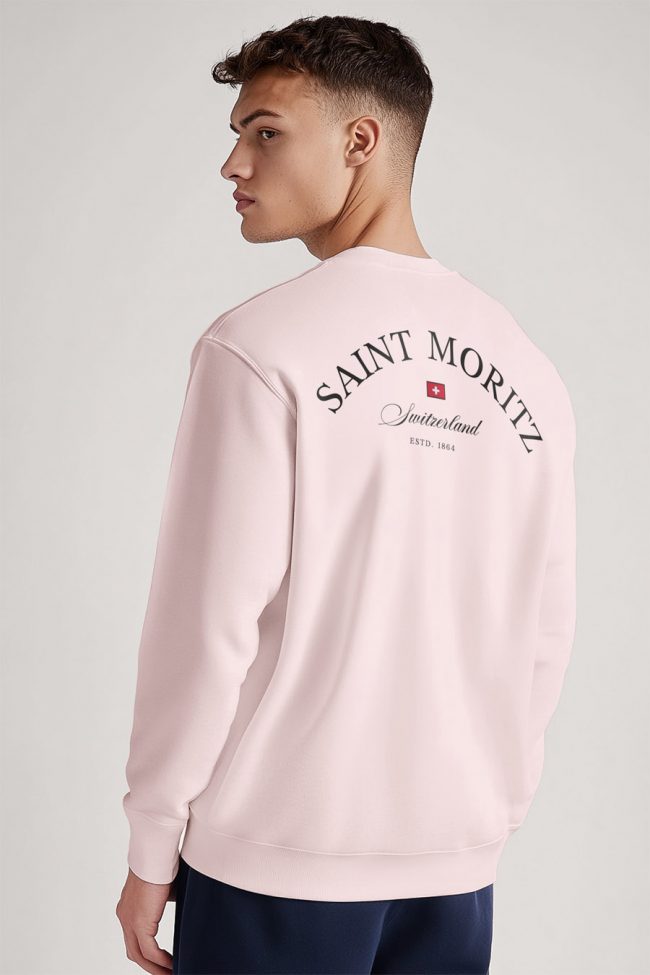 Saint Moritz, Φούτερ σε Ροζ Χρώμα