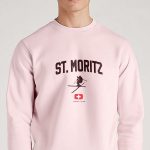 St. Moritz Swiss Alps, Φούτερ σε Ροζ Χρώμα