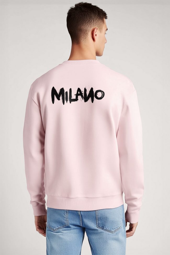 Milano, Φούτερ σε Ροζ Χρώμα