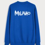 Milano, Φούτερ σε Royal Blue Χρώμα