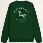 Antisocial Club, Φούτερ σε Πράσινο Χρώμα