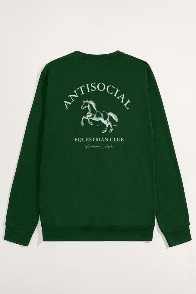 Antisocial Club, Φούτερ σε Πράσινο Χρώμα