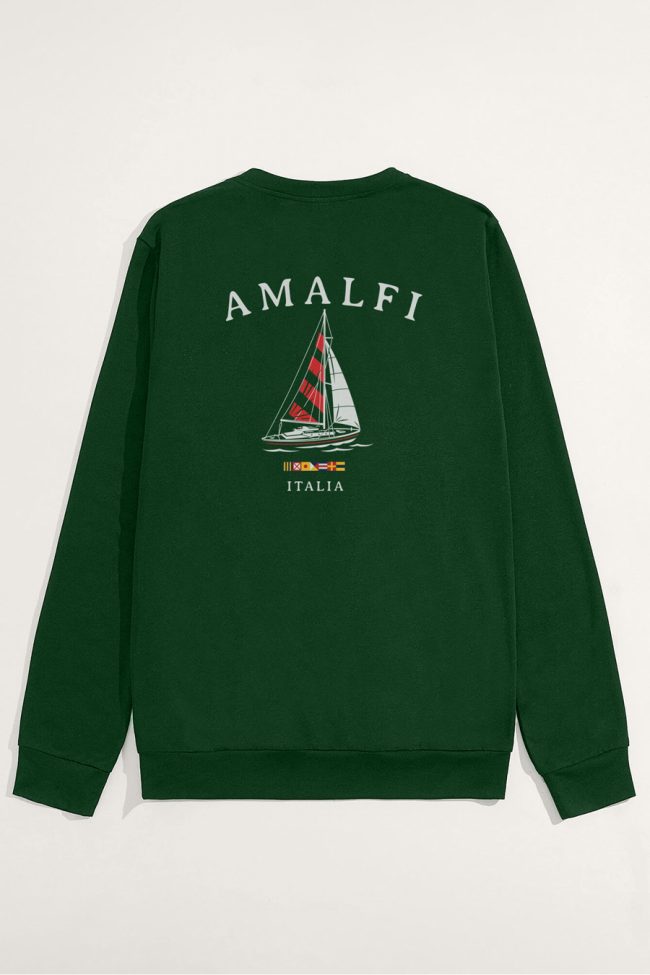 Amalfi, Φούτερ σε Πράσινο Χρώμα