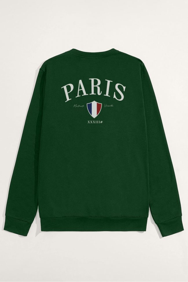 Paris Xxxiii Bold, Φούτερ σε Πράσινο Χρώμα
