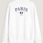 Paris Xxxiii Bold, Φούτερ σε Λευκό Χρώμα