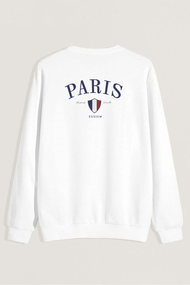 Paris Xxxiii Bold, Φούτερ σε Λευκό Χρώμα