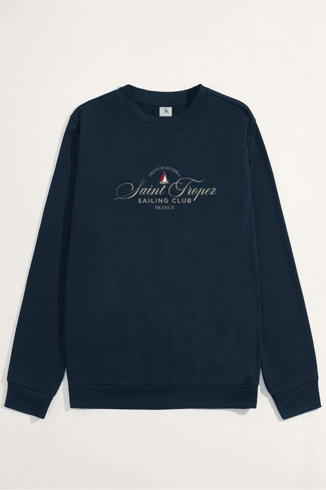 Saint Tropez Sailing Club, Φούτερ σε Μπλε Χρώμα