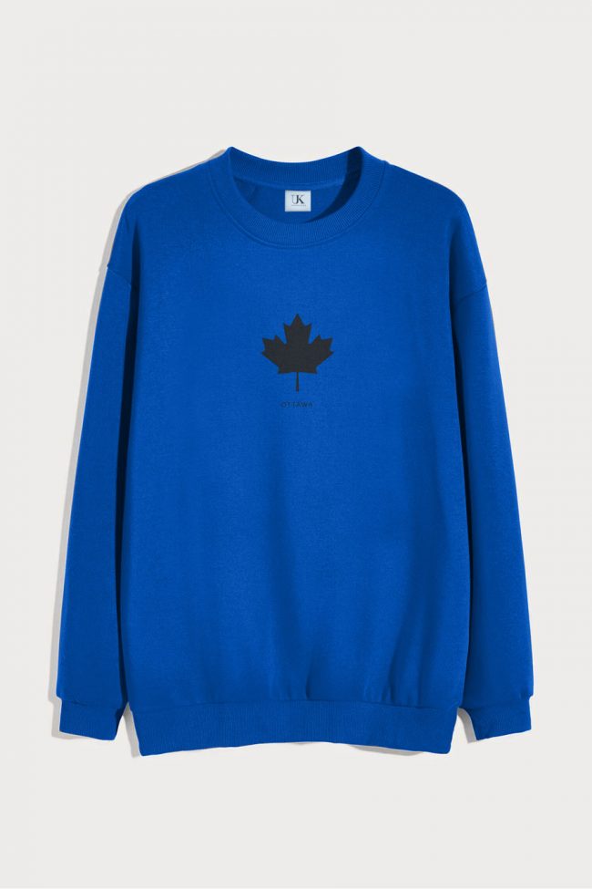 Ottawa Canada, Φούτερ σε Royal Blue Χρώμα