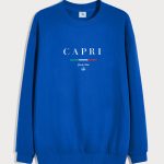 Capri Yacht Club, Φούτερ σε Royal Blue Χρώμα