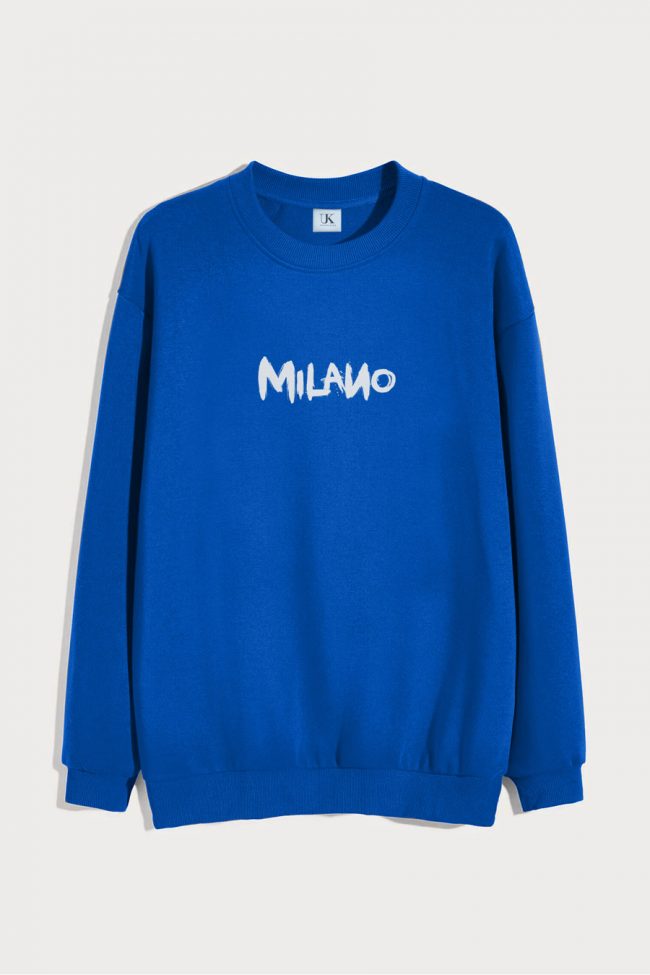 Milano Graffiti, Φούτερ σε Royal Blue Χρώμα