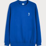 Golf Swing Logo, Φούτερ σε Royal Blue Χρώμα