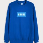 Humble Amsterdam Blue, Φούτερ σε Royal Blue Χρώμα