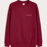 Minimal United, Φούτερ σε Μπορντώ Χρώμα