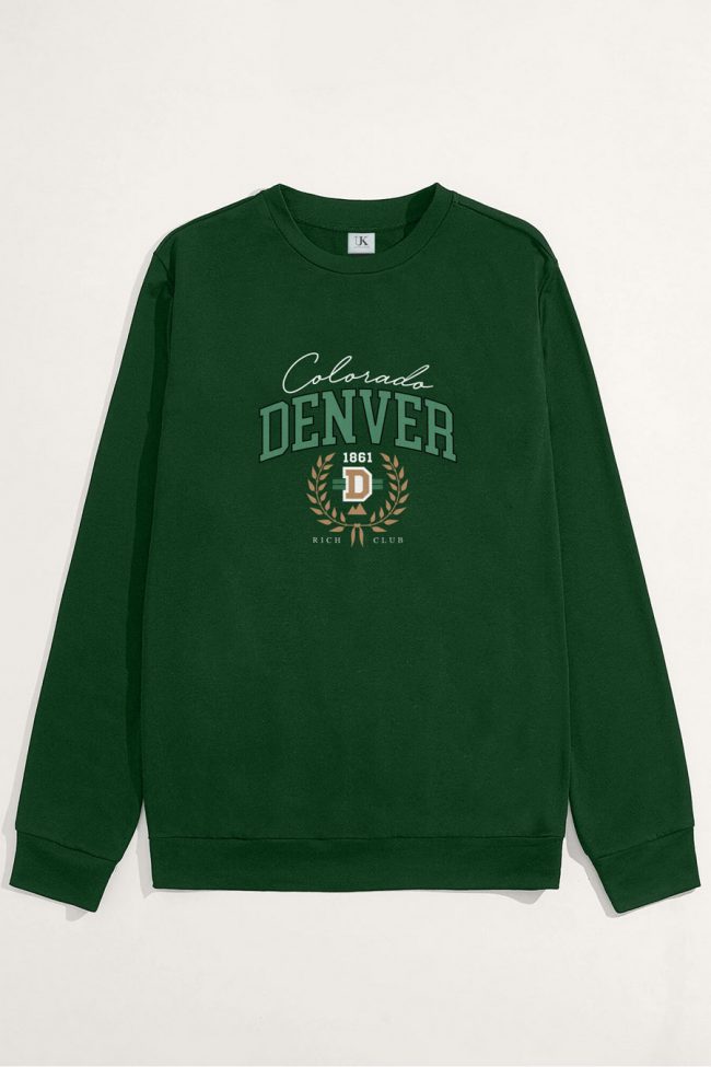 Denver Rich Club, Φούτερ σε Πράσινο Χρώμα