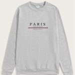 Paris Dream Makers, Φούτερ σε Γκρι Χρώμα