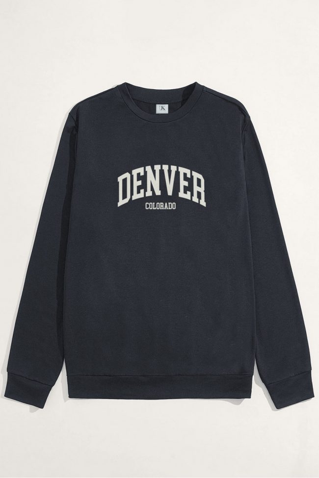 Denver Colorado, Φούτερ σε Iron Grey Χρώμα