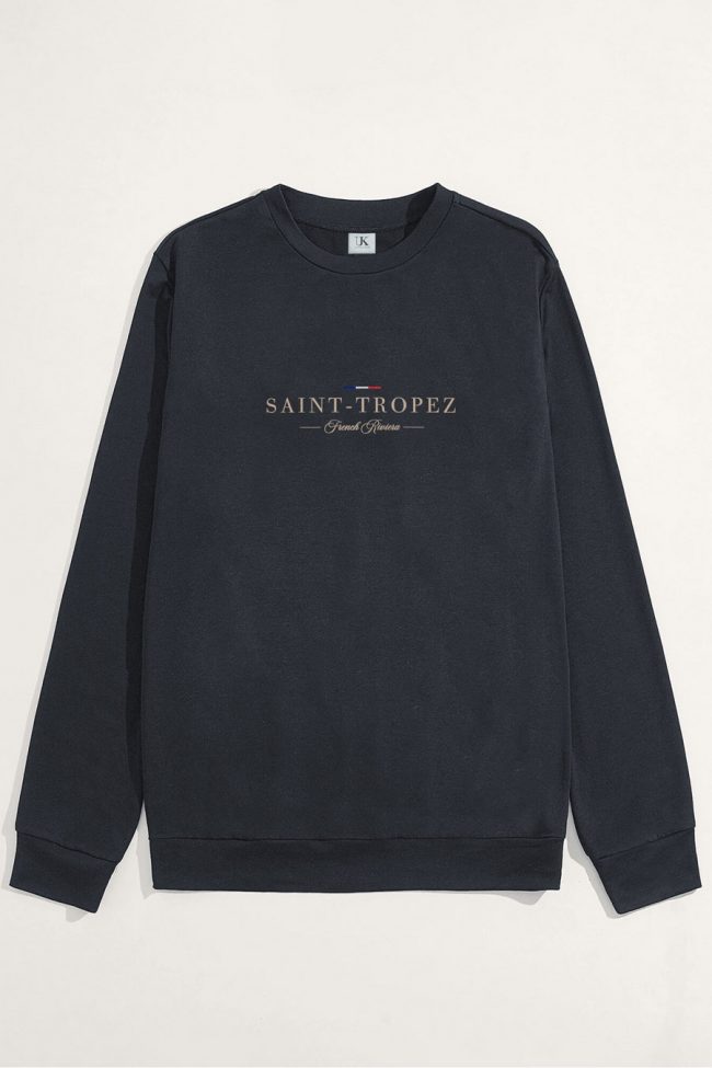 Saint Tropez Riviera, Φούτερ σε Iron Grey Χρώμα