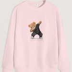 Bad Boy Dubbing Teddy, Φούτερ σε Ροζ Χρώμα