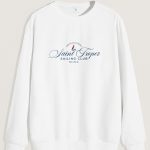 Saint Tropez Sailing Club, Φούτερ σε Λευκό Χρώμα