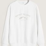 Mont Blanc Climbing Club, Φούτερ σε Λευκό Χρώμα