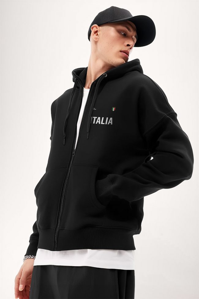 Italia Bold, Ζακέτα σε Μαύρο Χρώμα