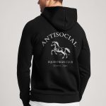 Antisocial Club, Ζακέτα σε Μαύρο Χρώμα