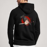 Ninja Cat Mask, Ζακέτα σε Μαύρο Χρώμα