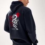 Tokyo Rising Dragon, Ζακέτα σε Μπλε Χρώμα