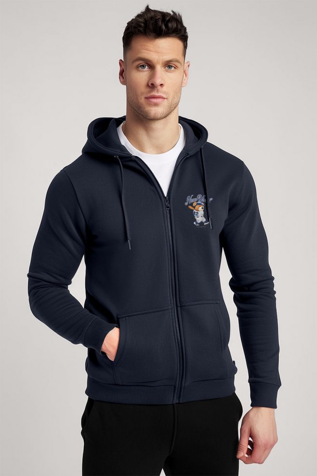 Baseball Teddy, Ζακέτα σε Μπλε Χρώμα