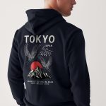 Japanese Sunset, Ζακέτα σε Μπλε Χρώμα