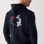 Yin Yang Koi Fish, Ζακέτα σε Μπλε Χρώμα
