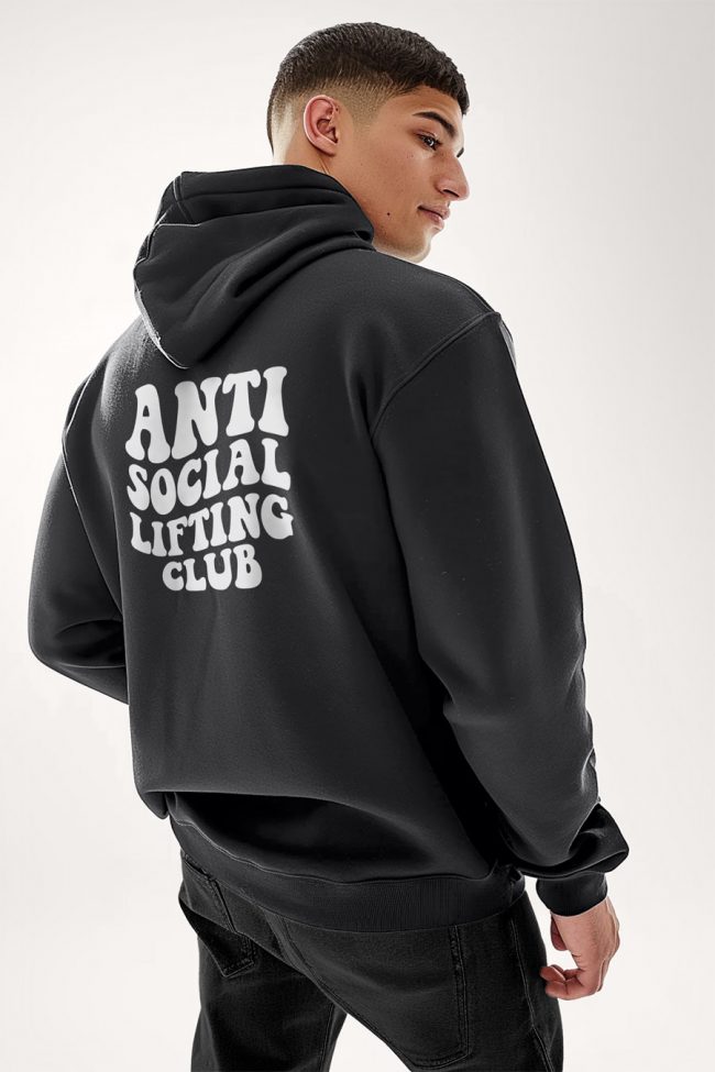 Antisocial Lifting Club, Ζακέτα σε Iron Grey Χρώμα