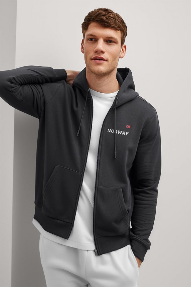 Norway, Ζακέτα σε Iron Grey Χρώμα