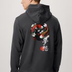 Koi Fish, Ζακέτα σε Iron Grey Χρώμα