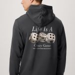 Life Is A Game, Ζακέτα σε Iron Grey Χρώμα