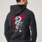 Tokyo Rising Dragon, Ζακέτα σε Iron Grey Χρώμα