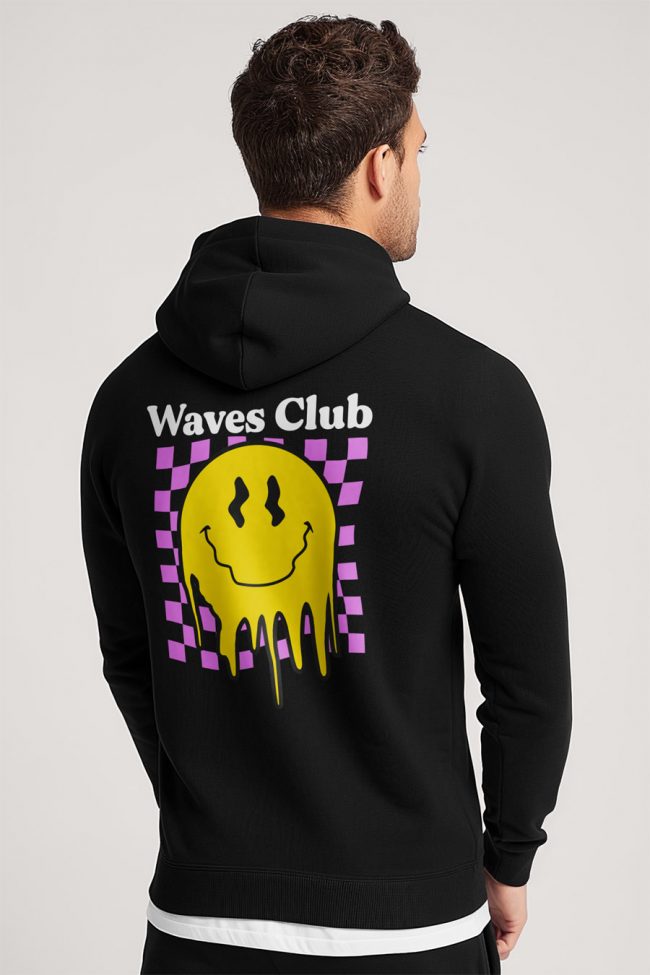 Waves Club, Ζακέτα σε Μαύρο Χρώμα
