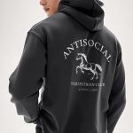 Antisocial Club, Ζακέτα σε Iron Grey Χρώμα