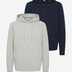 Hoodies, 2-Pack – Μπλε, Γκρι