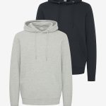 Hoodies, 2-Pack – Γκρι, Iron Gray