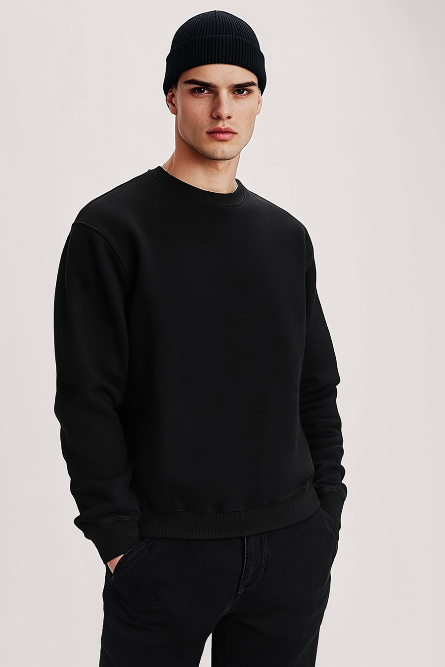sweatshirts-man-a-g20-front-full-black-2999