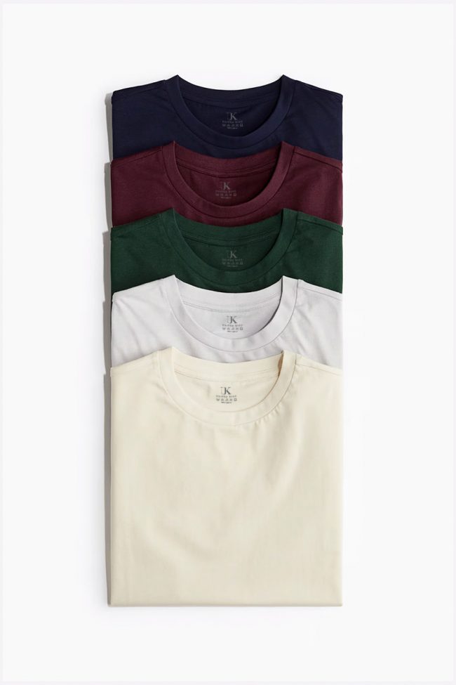 T-Shirts, 5-Pack – Timeless Classics