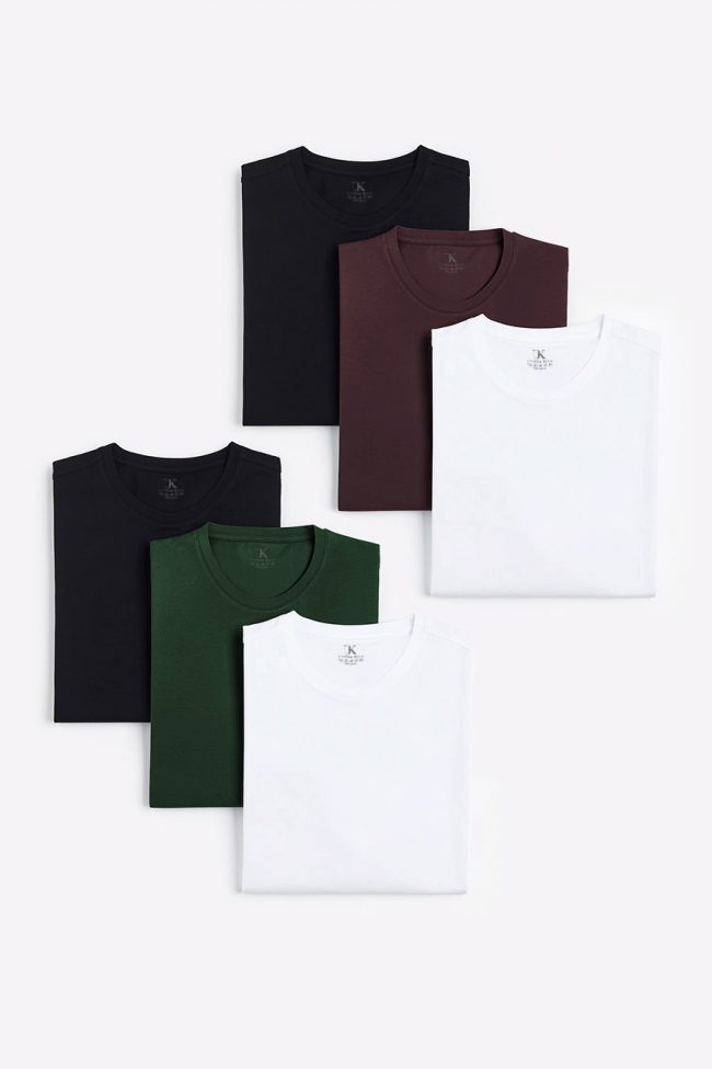 T-Shirts, 6-Pack – Balanced Colors