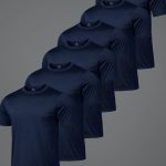 Hyperflow Pro Fitness T-Shirt, 6-Pack - Μπλε