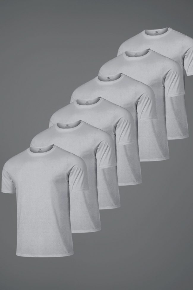 Hyperflow Pro Fitness T-Shirt, 6-Pack - Γκρι