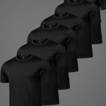 Hyperflow Pro Fitness T-Shirt, 6-Pack - Μαύρο