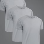 Ultrafit Performance T-Shirt, 3-Pack - Γκρι