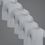 Ultrafit Performance T-Shirt, 6-Pack - Γκρι